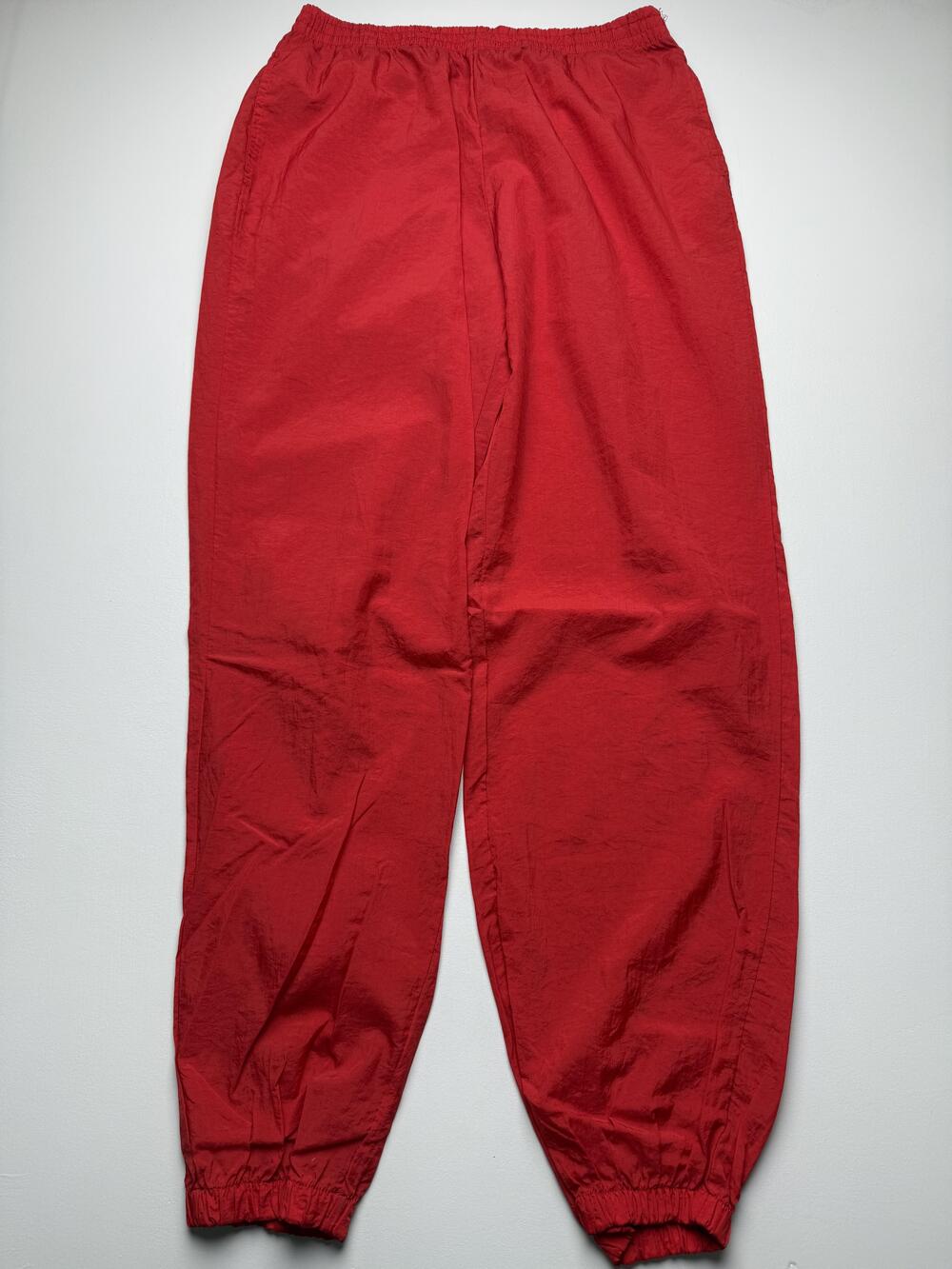 Vintage Marlboro Track Pants Mens Large Red Adventure Team Nylon Elastic Waist